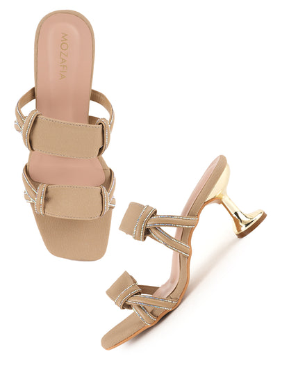 MOZAFIA Heels Sandals for Women