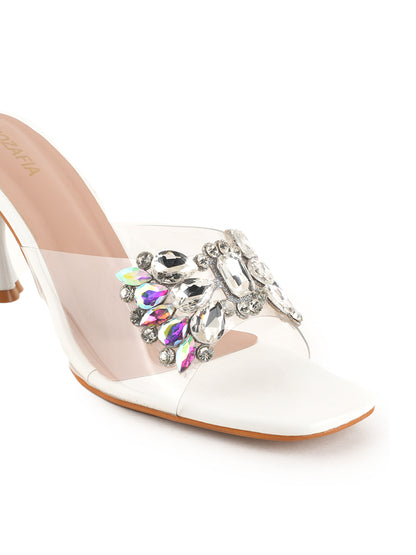 MOZAFIA Heels Sandals for Women