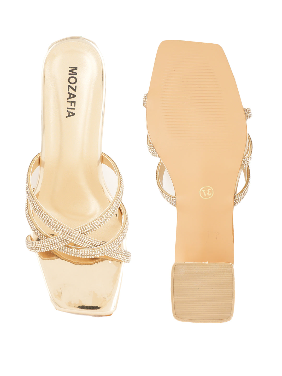 MOZAFIA Heels Sandals for Women