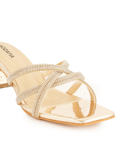 MOZAFIA Heels Sandals for Women