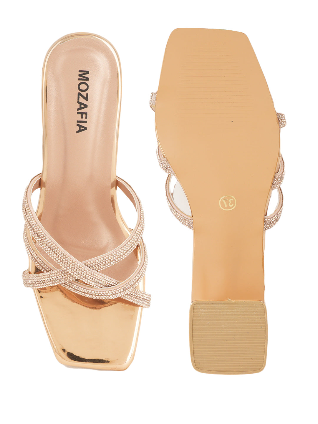MOZAFIA Heels Sandals for Women