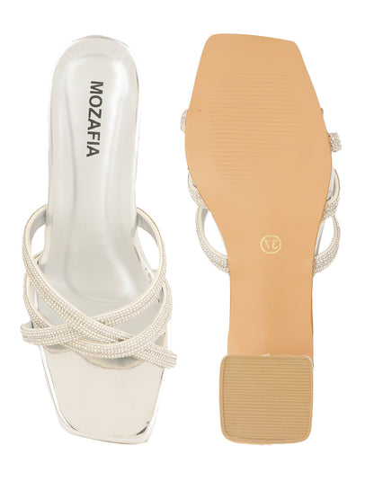 MOZAFIA Heels Sandals for Women