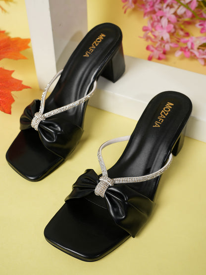 MOZAFIA Heels Sandals for Women
