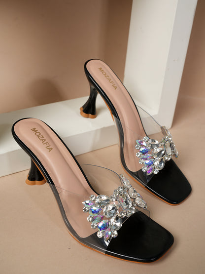 MOZAFIA Heels Sandals for Women