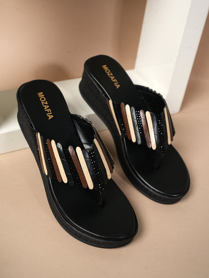MOZAFIA Flats Sandals for Women
