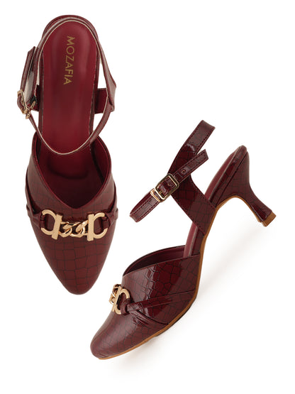 MOZAFIA Heels Sandals for Women