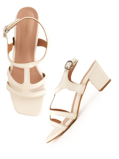 MOZAFIA Heels Sandals for Women