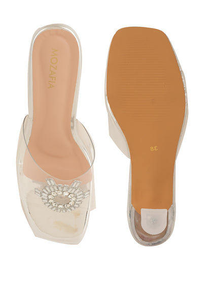 MOZAFIA Heels Sandals for Women