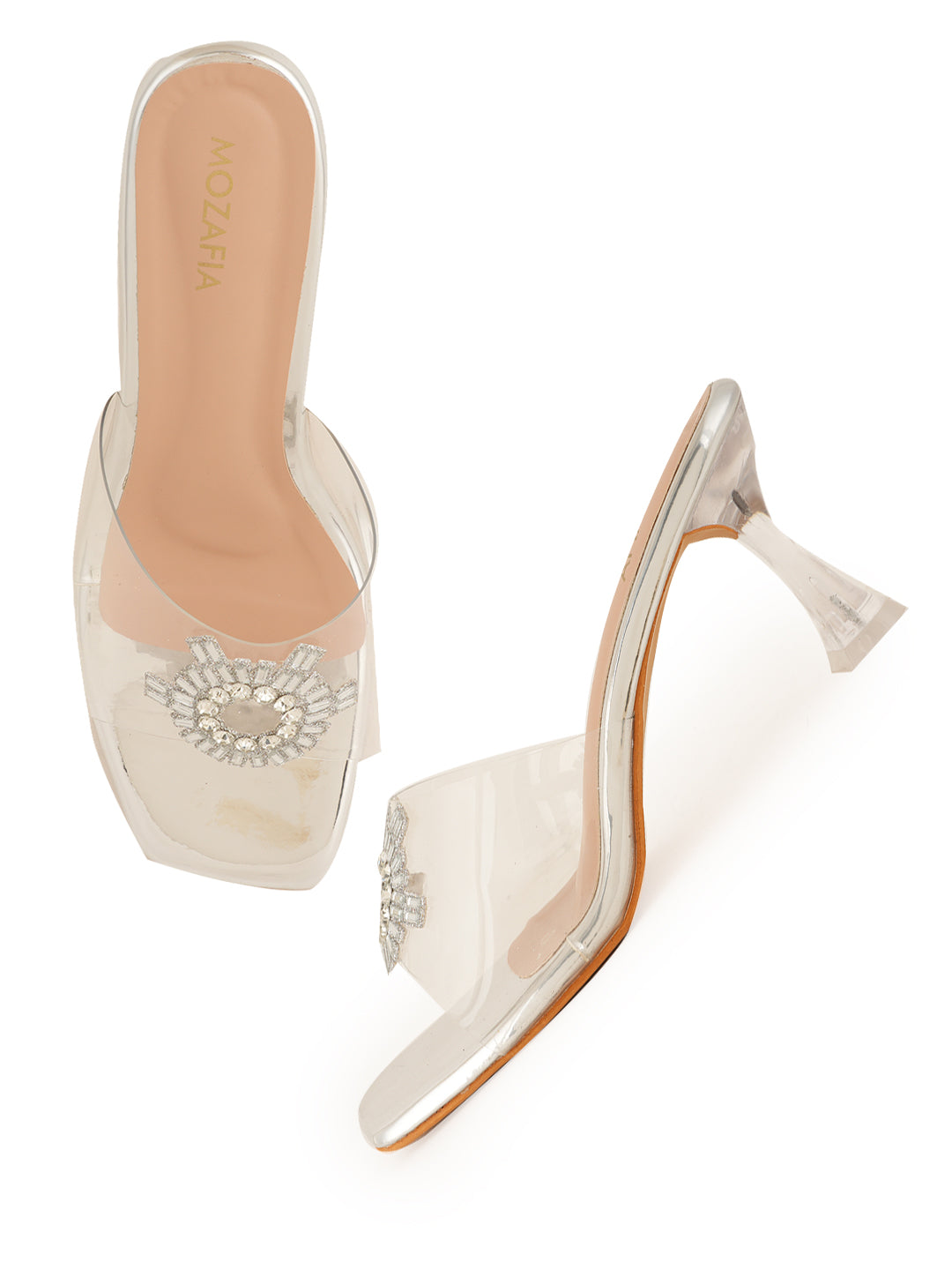 MOZAFIA Heels Sandals for Women