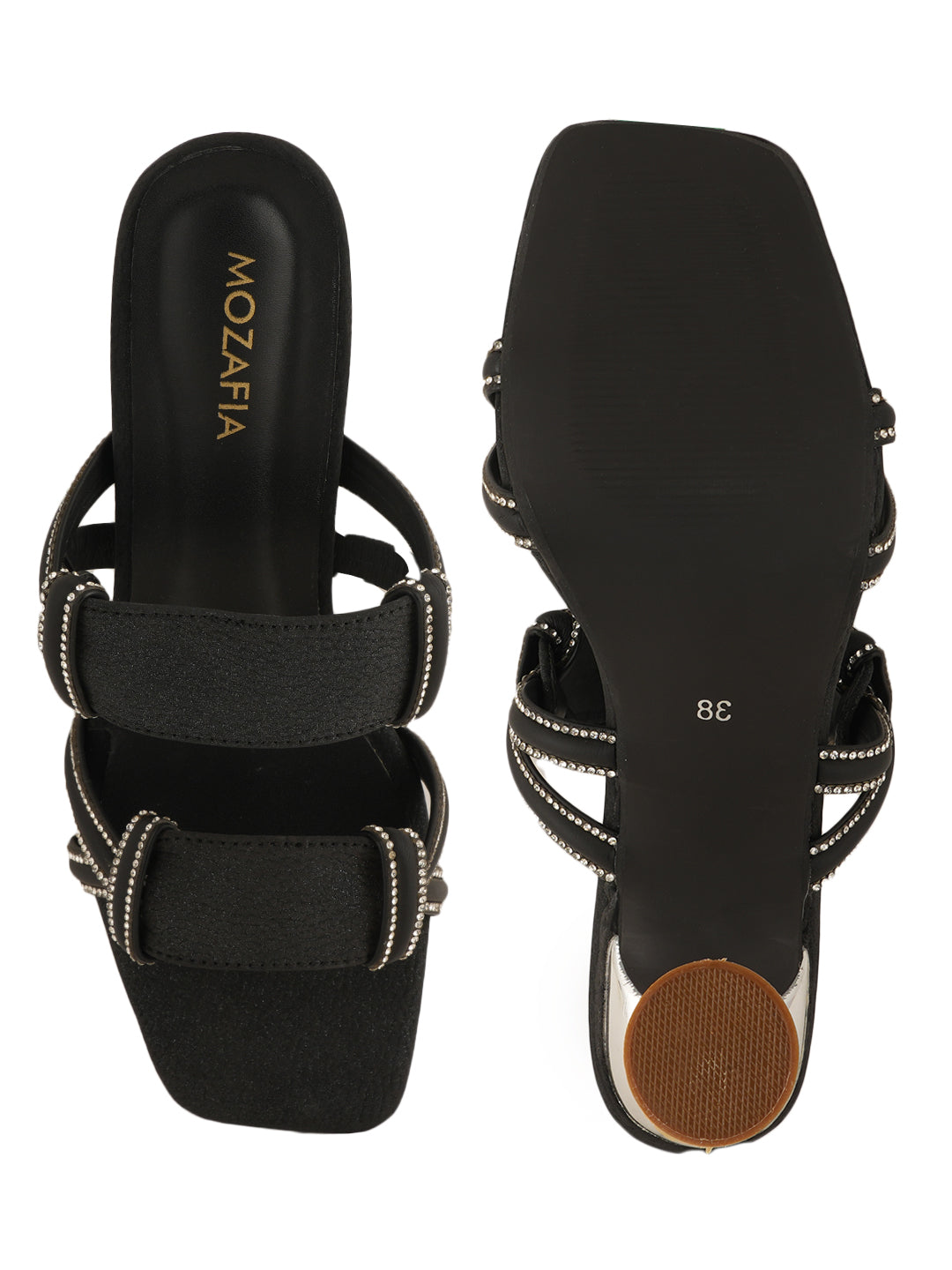MOZAFIA Heels Sandals for Women