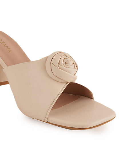 MOZAFIA Heels Sandals for Women