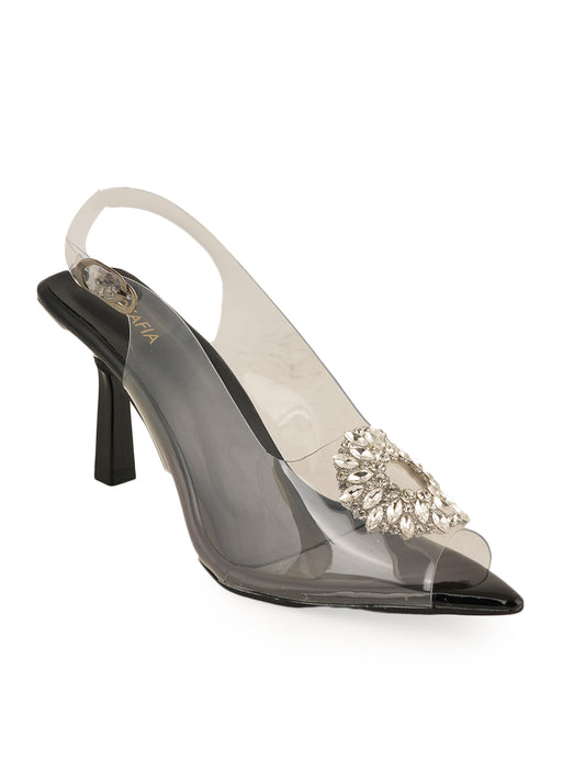 MOZAFIA Heels Sandals for Women