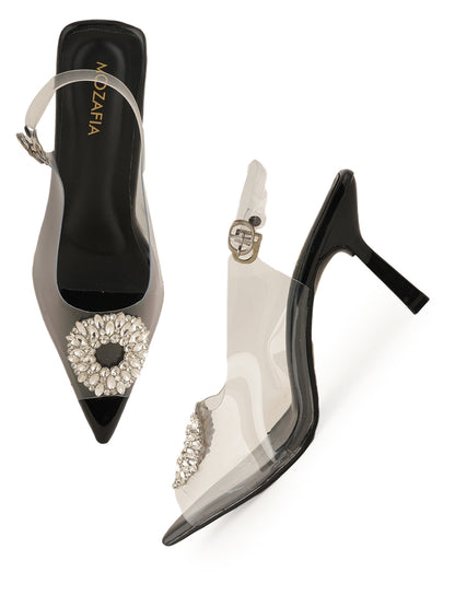 MOZAFIA Heels Sandals for Women