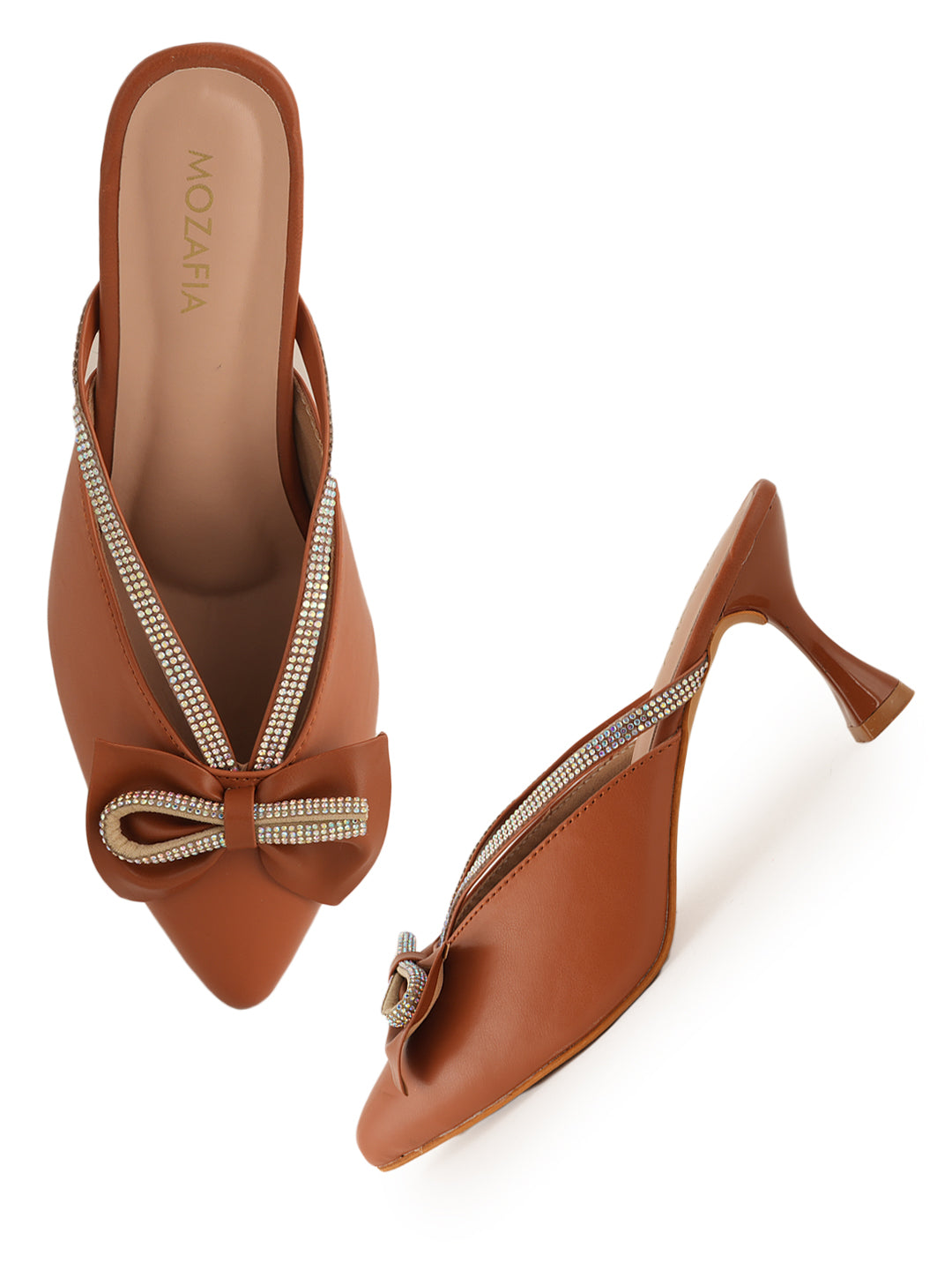 MOZAFIA Heels Sandals for Women