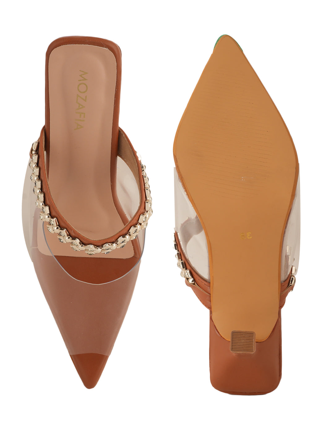 MOZAFIA Heels Sandals for Women