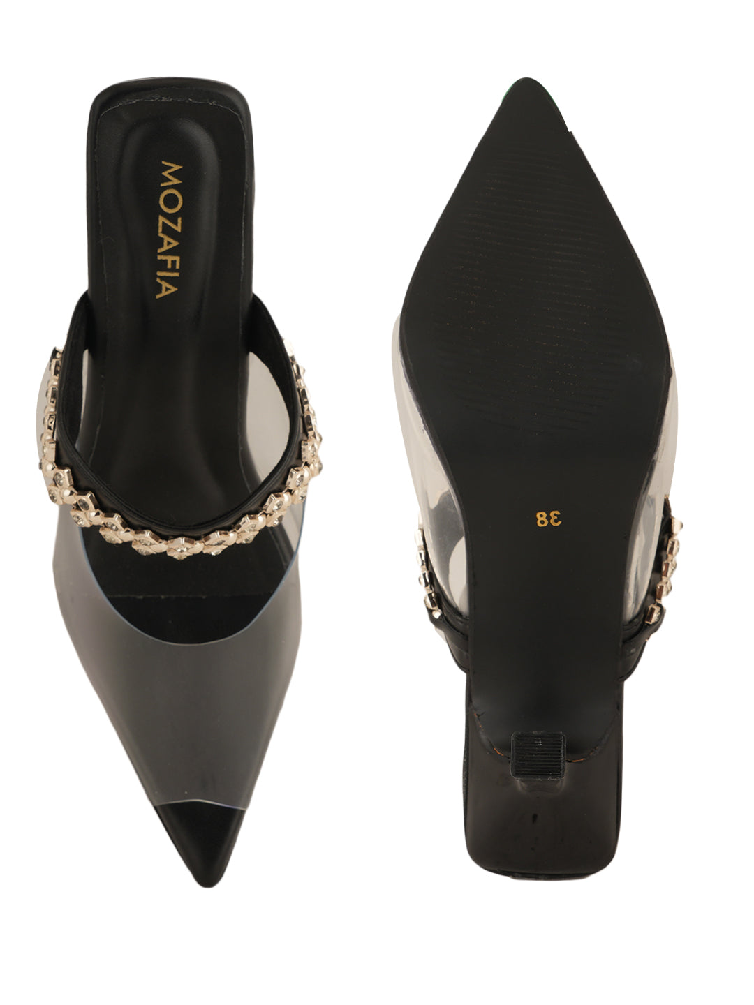 MOZAFIA Heels Sandals for Women