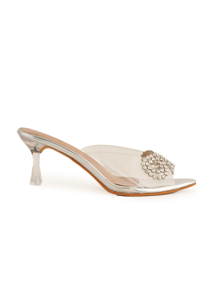 MOZAFIA Heels Sandals for Women