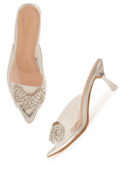MOZAFIA Heels Sandals for Women