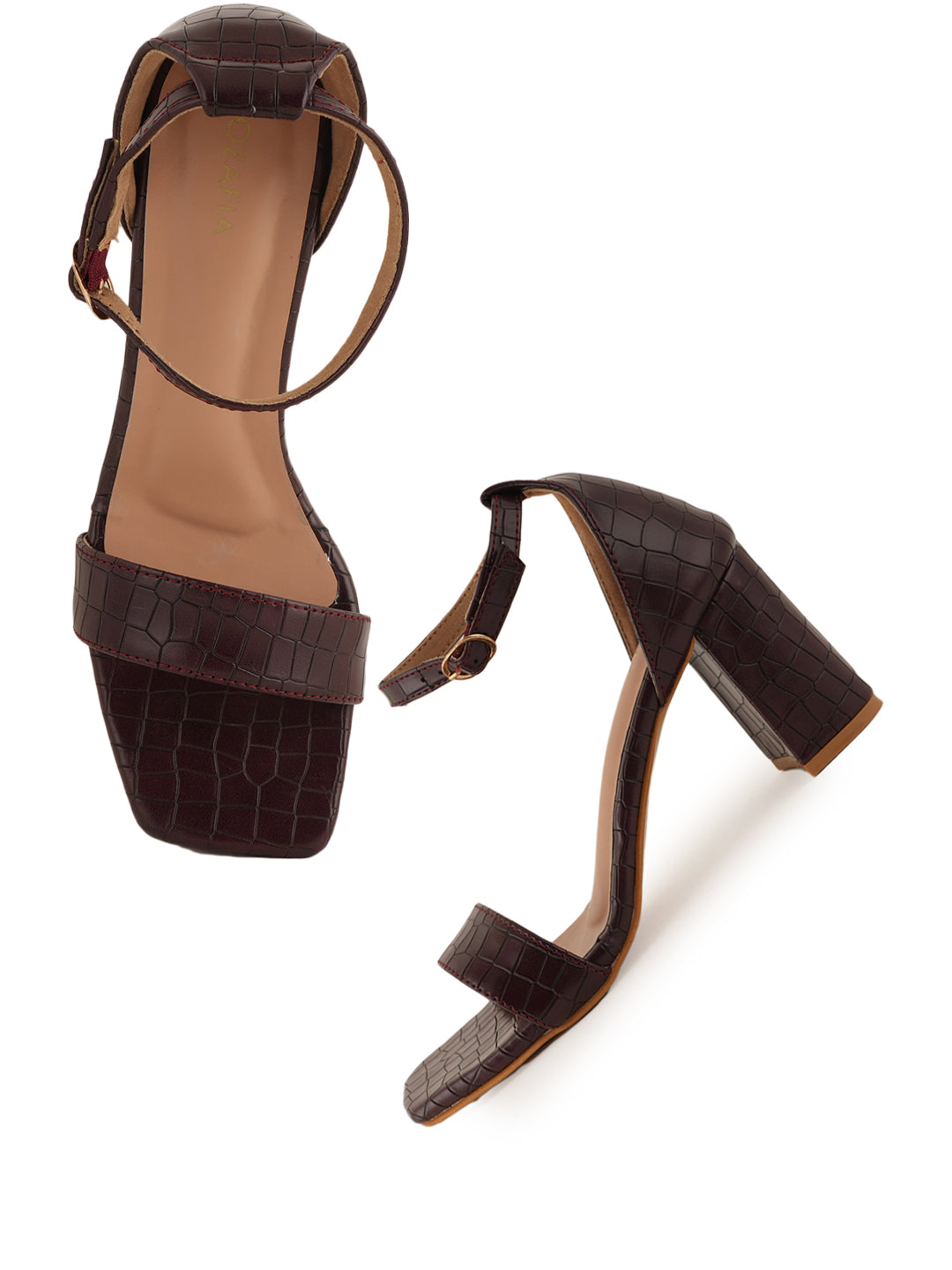 MOZAFIA Heels Sandals for Women