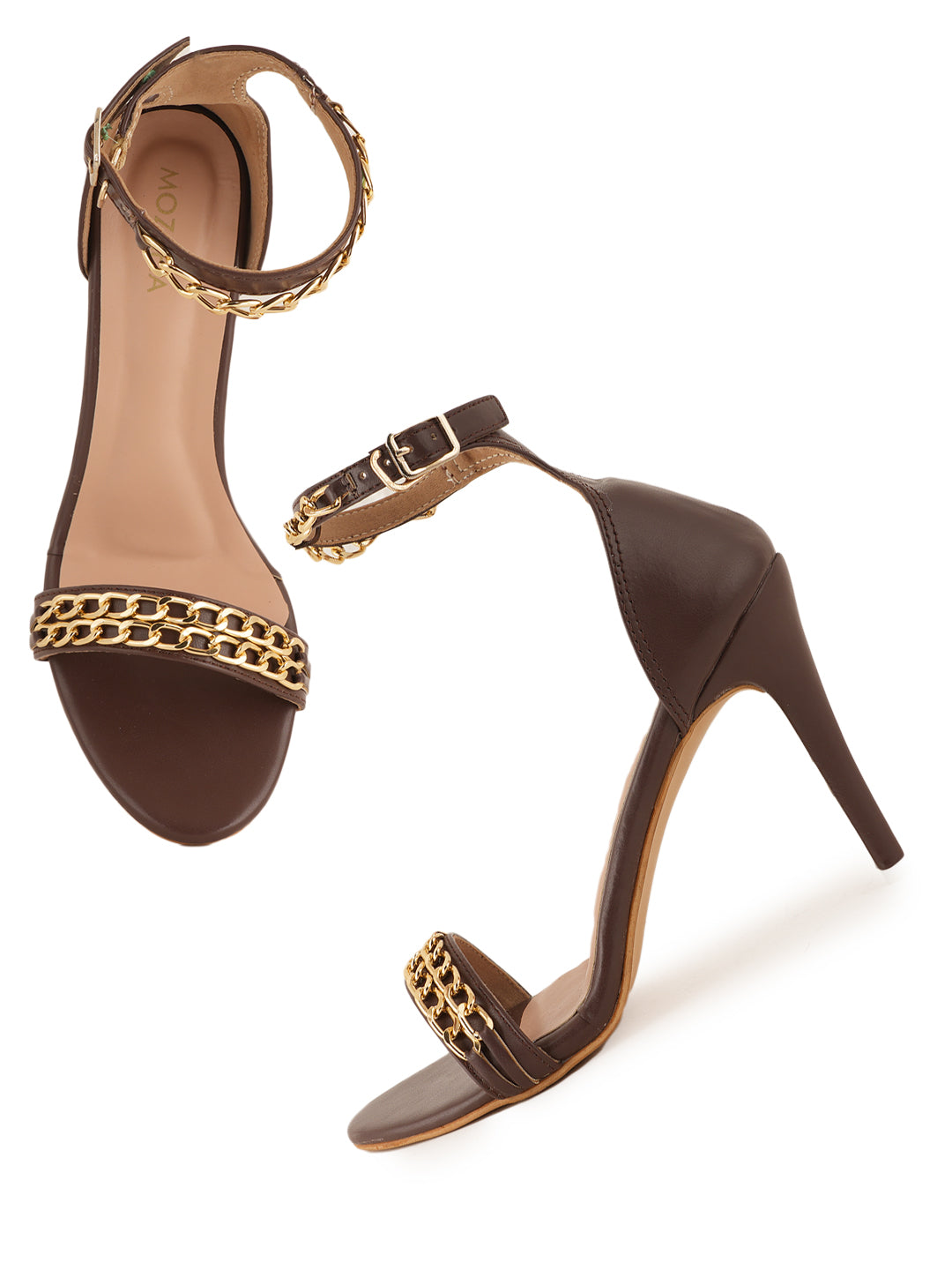MOZAFIA Heels Sandals for Women