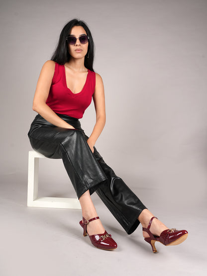 MOZAFIA Heels Sandals for Women
