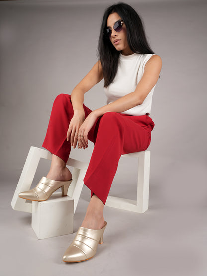 MOZAFIA Heels Sandals for Women