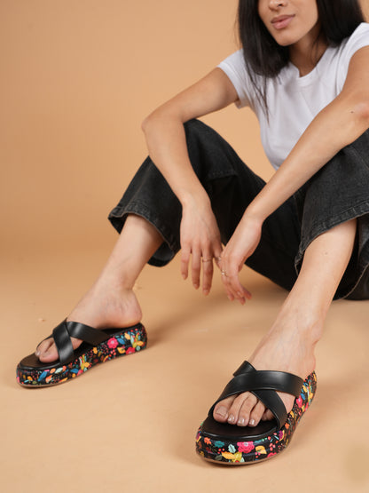 MOZAFIA Flats Sandals for Women