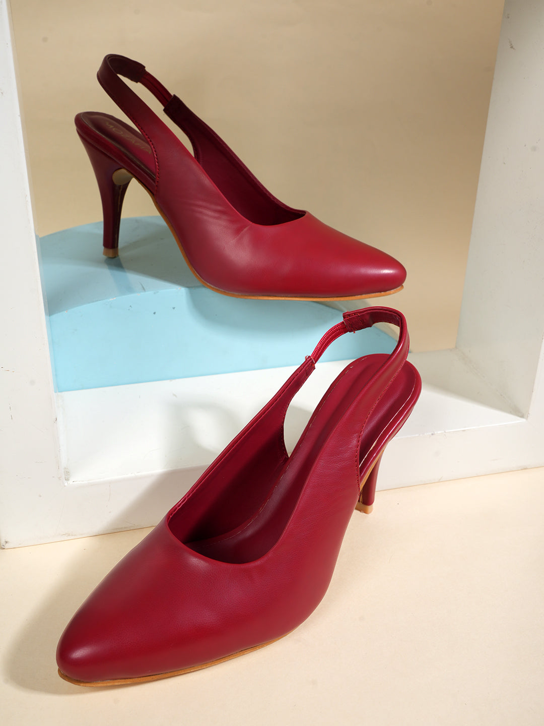 MOZAFIA Heels Sandals for Women