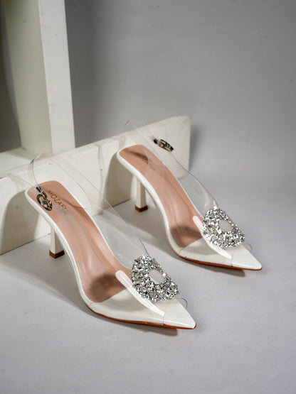 MOZAFIA Heels Sandals for Women