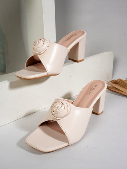 MOZAFIA Heels Sandals for Women