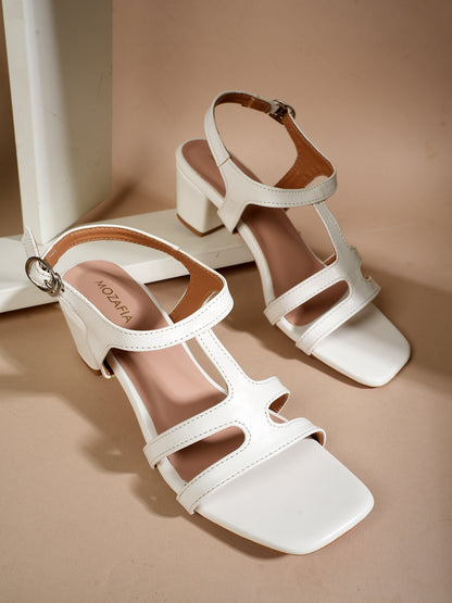 MOZAFIA Heels Sandals for Women