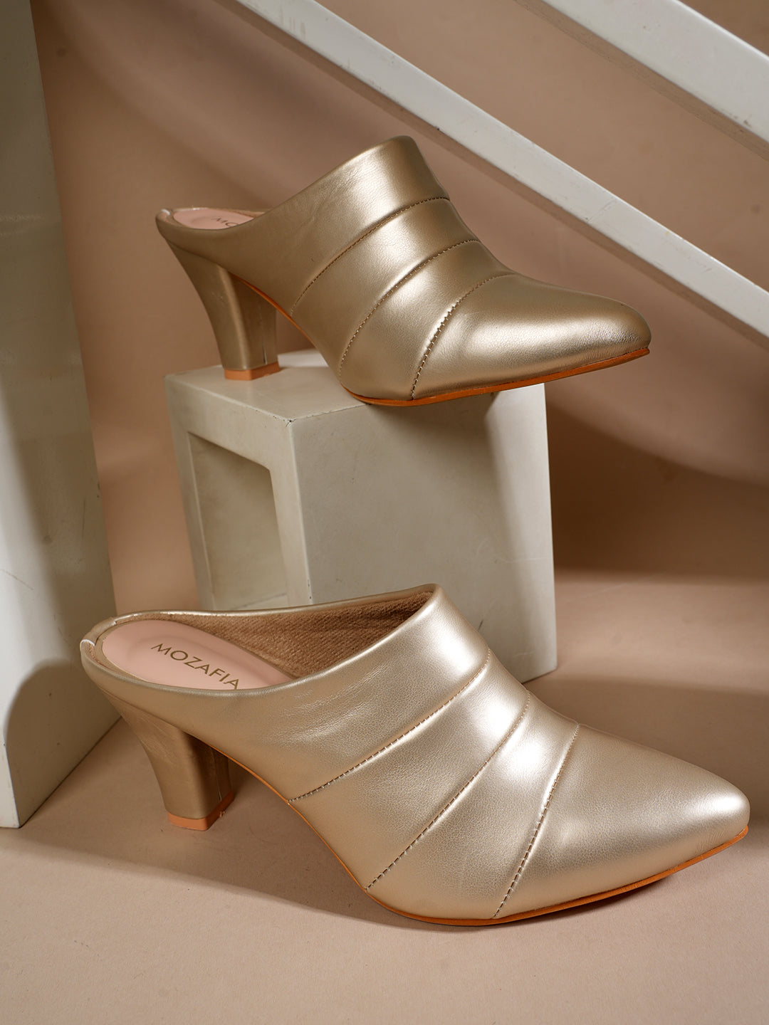 MOZAFIA Heels Sandals for Women