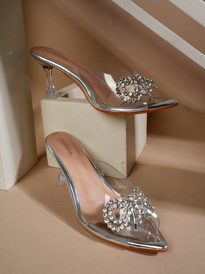 MOZAFIA Heels Sandals for Women