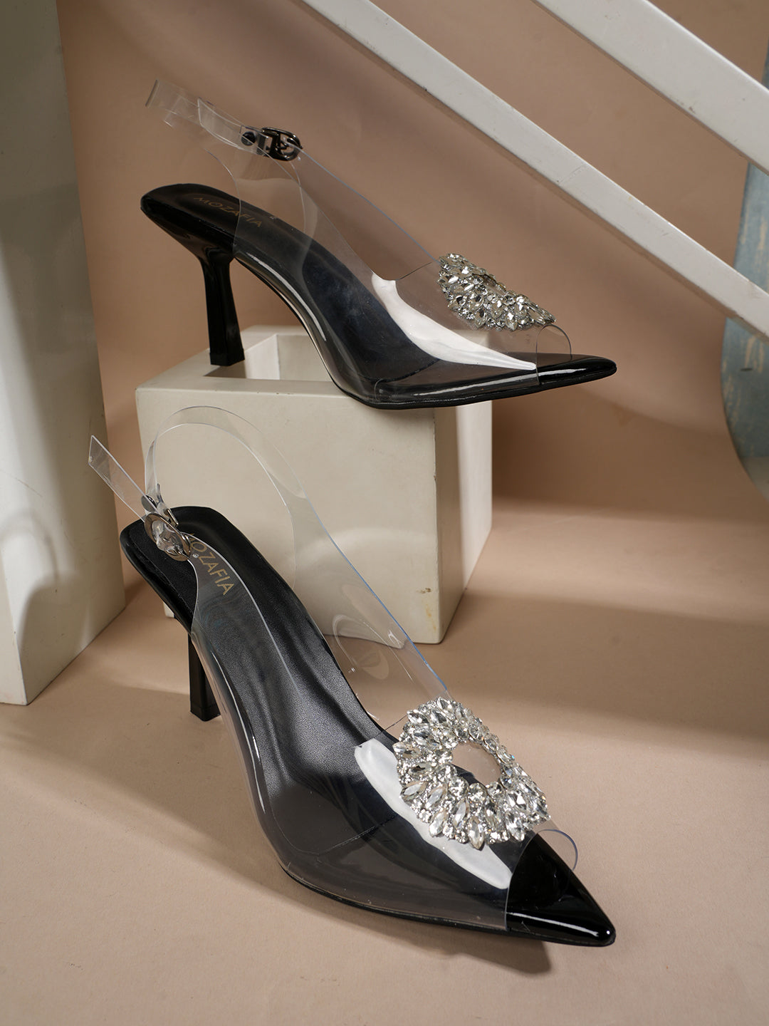 MOZAFIA Heels Sandals for Women