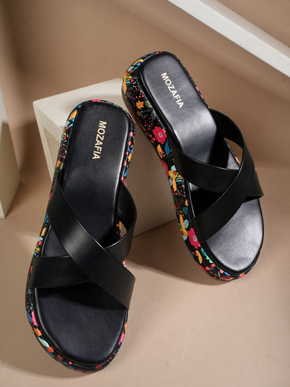 MOZAFIA Flats Sandals for Women