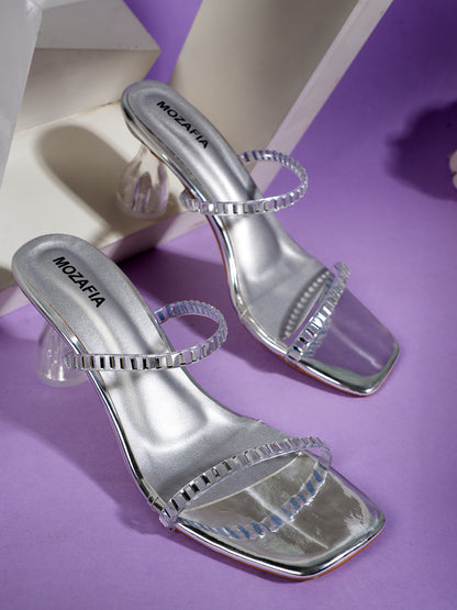 MOZAFIA Heels Sandals for Women