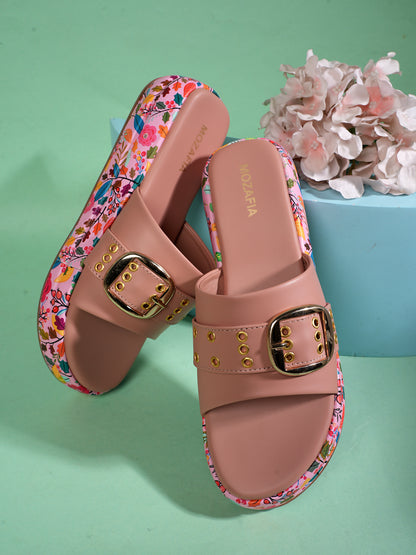 MOZAFIA Flats Sandals for Women