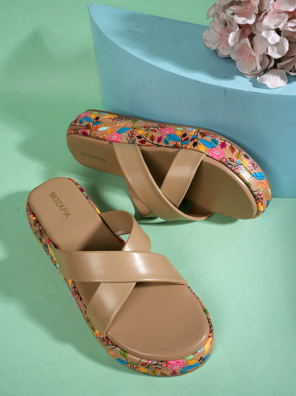 MOZAFIA Flats Sandals for Women