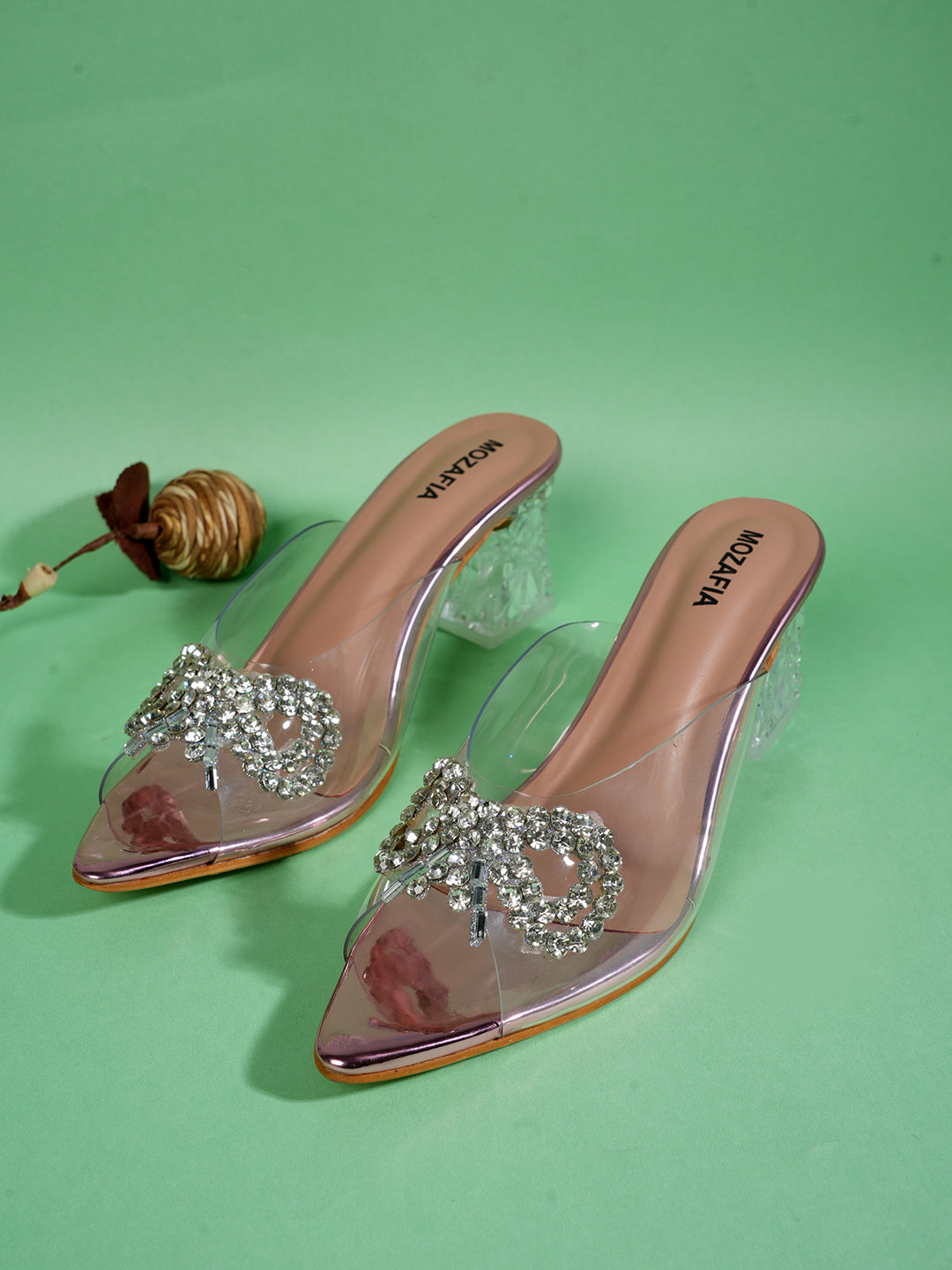 MOZAFIA Heels Sandals for Women