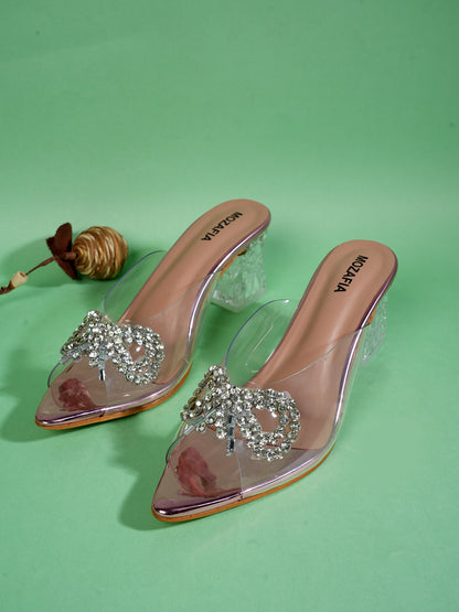 MOZAFIA Heels Sandals for Women