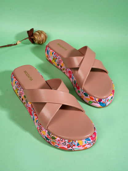 MOZAFIA Flats Sandals for Women