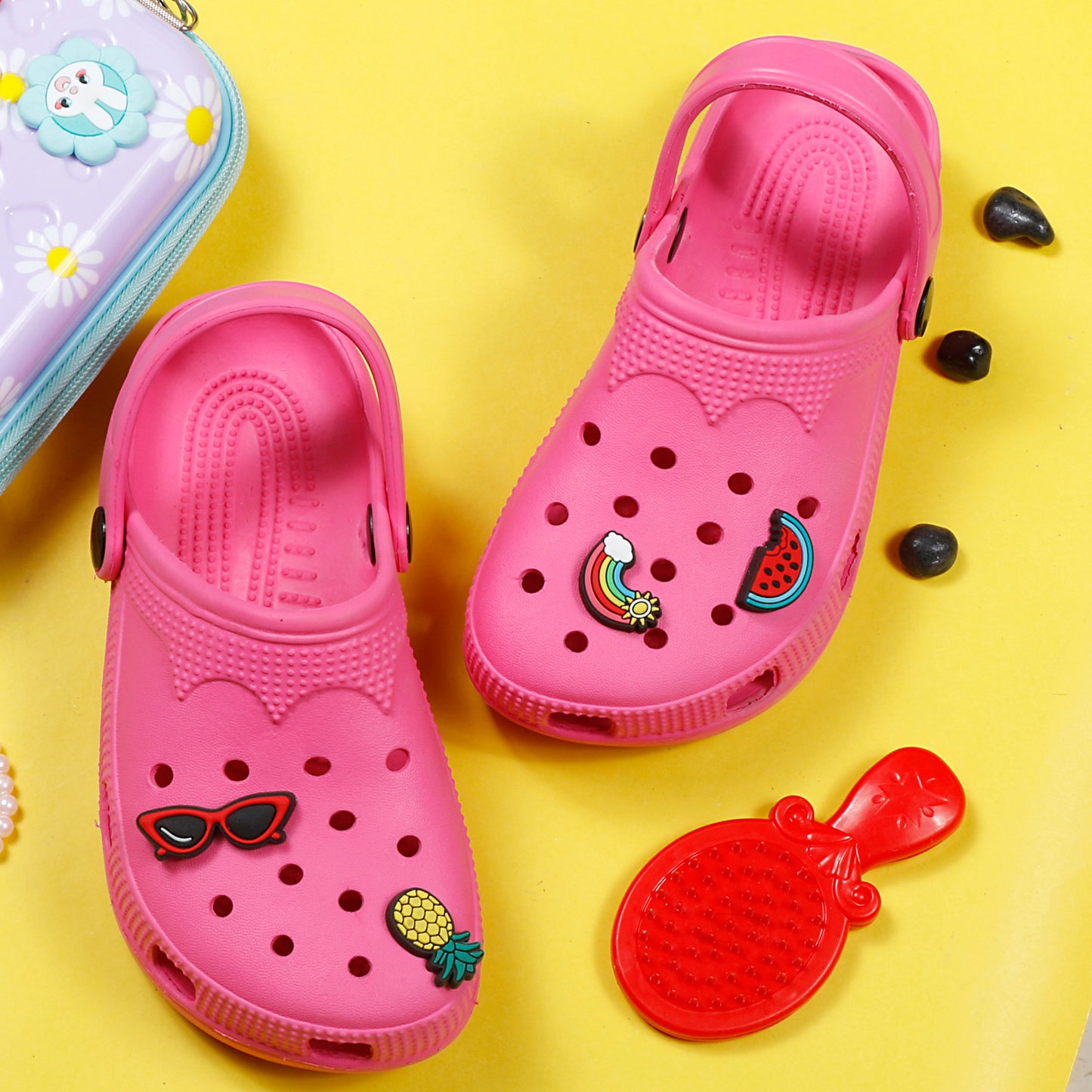 Mozafia Cutie Girls Kid Clogs