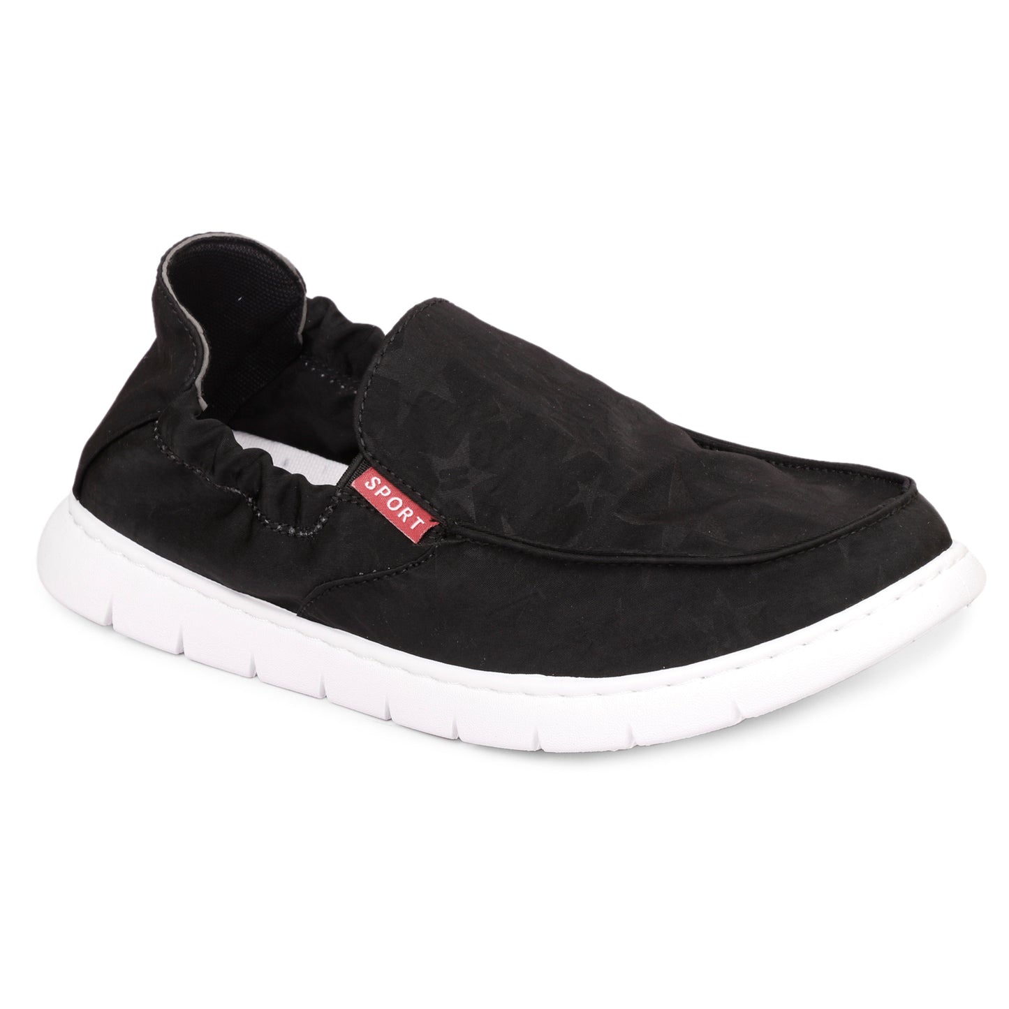 Mozafia Slip On Men Casual Shoes(MZF-PB-RFEB-235-BLACK)