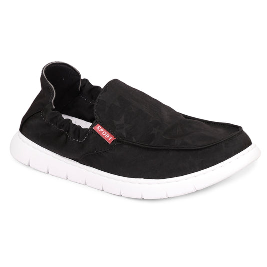 Mozafia Slip On Men Casual Shoes(MZF-PB-RFEB-235-BLACK)