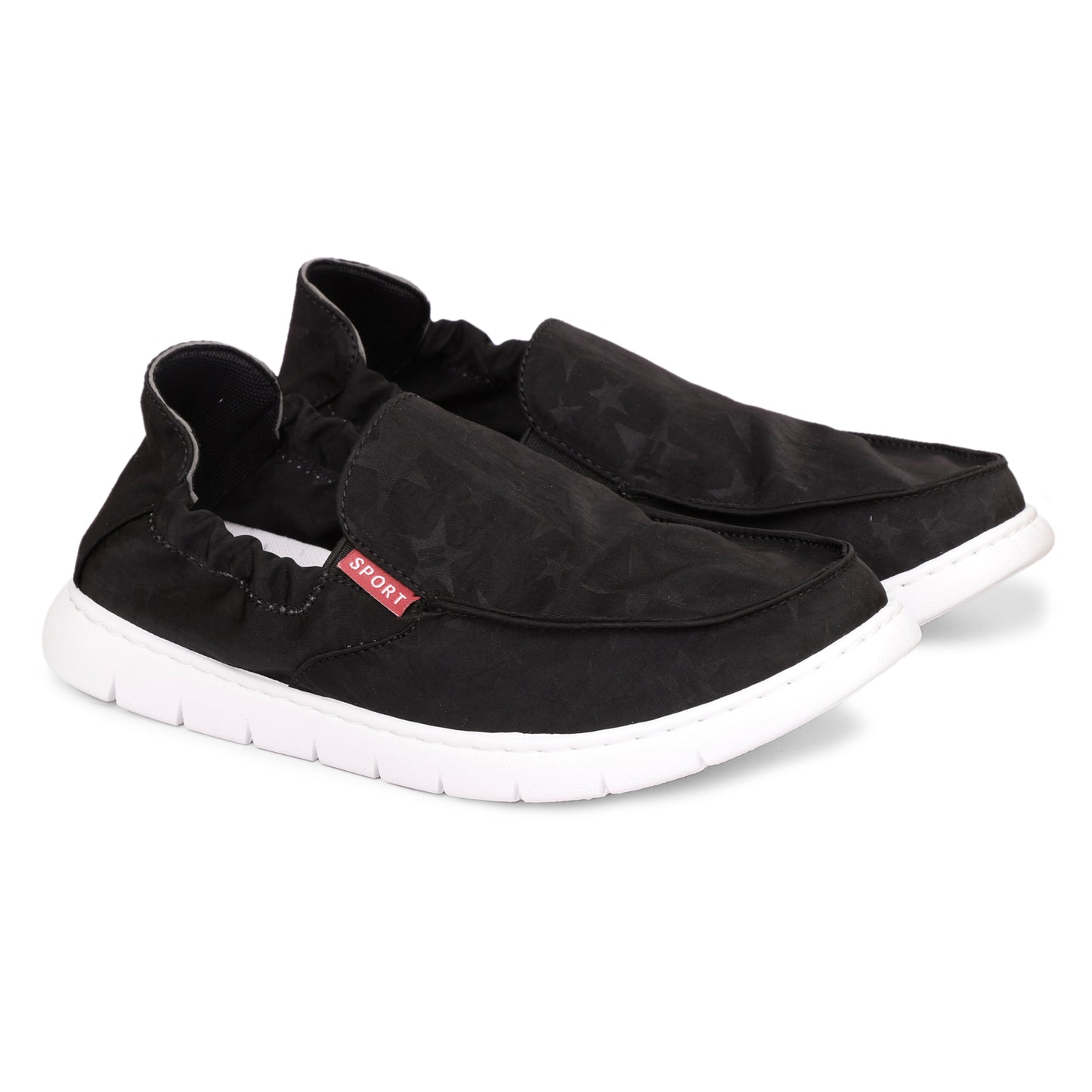 Mozafia Slip On Men Casual Shoes(MZF-PB-RFEB-235-BLACK)