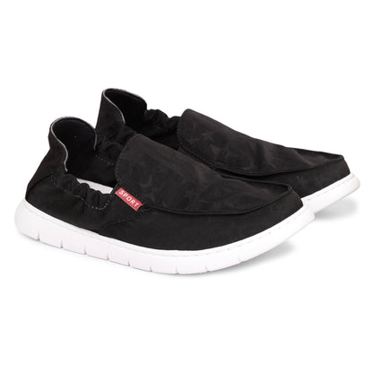 Mozafia Slip On Men Casual Shoes(MZF-PB-RFEB-235-BLACK)