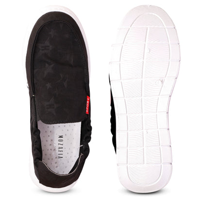 Mozafia Slip On Men Casual Shoes(MZF-PB-RFEB-235-BLACK)