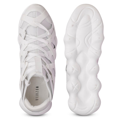 Mozafia Lace Up Men Casual Shoes(MZF-PB-RAUG-9)