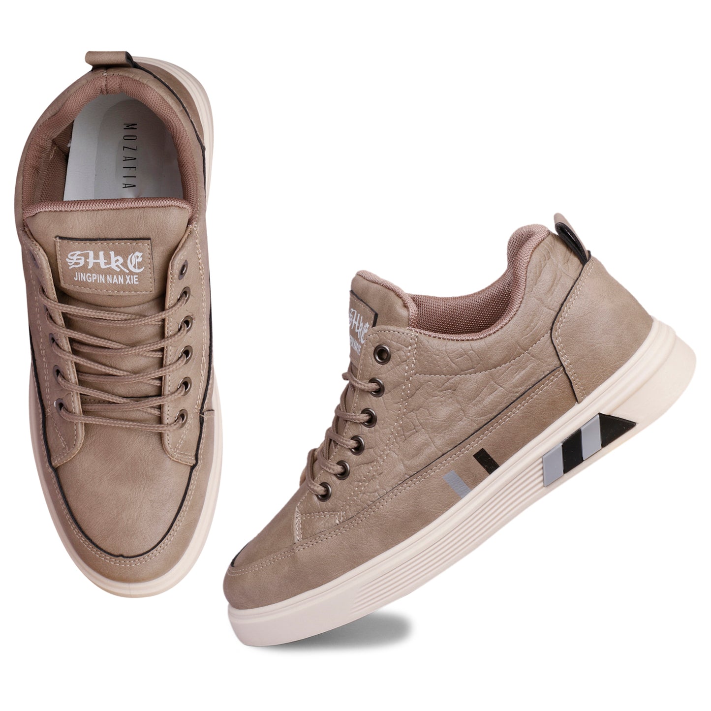 Mozafia Lace Up Men Casual Shoes(MZF-PB-RMAR-114)