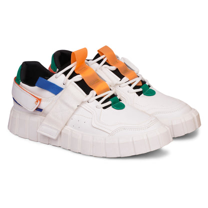 Mozafia Lace Up Men Casual Shoes(MZF-PB-RMAR-256)